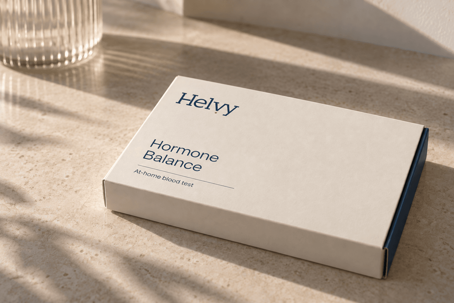 Illustrative Helvy Hormone Balance kit packaging