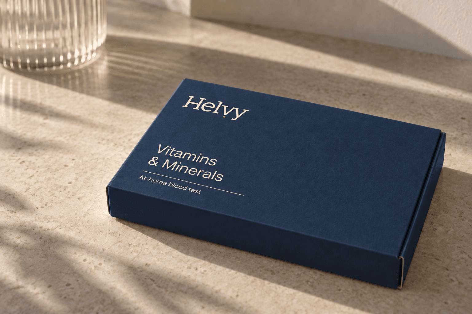 Illustrative Helvy Vitamins & Minerals kit packaging